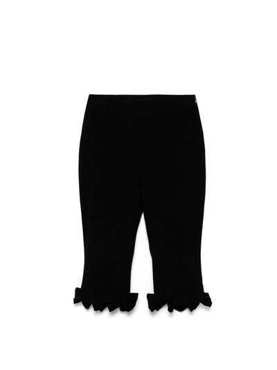ROTATE BIRGER CHRISTENSEN — ruffle-hem capris